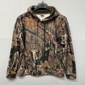 RedHead Men Hunting Mossy Oak Camo Hoodie Sweatshirt Size Medium M272 -23